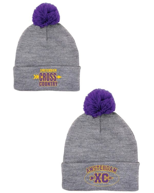 Amsterdam Cross Country - Purple Pom Pom Hats Supply