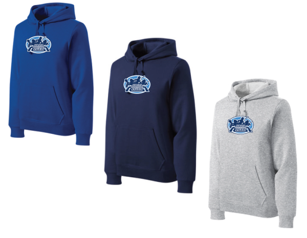 Albany Angels Hockey Sport-Tek® Pullover Hooded Sweatshirt - Choice of Logo For Cheap