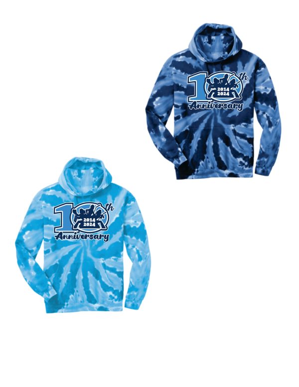 Albany Angels - Tie Dye Hooded Sweatshirt Sale