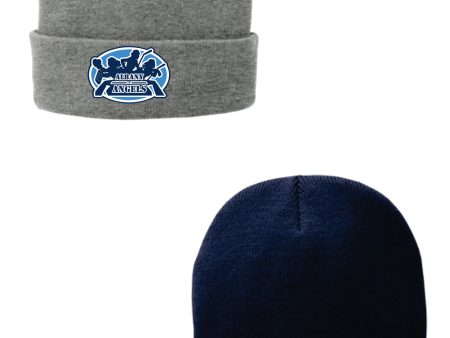 Albany Angels - Cuffed Winter hat with Fleece Lining Discount