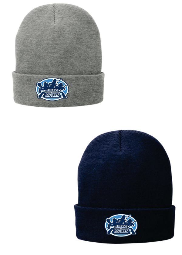 Albany Angels - Cuffed Winter hat with Fleece Lining Discount