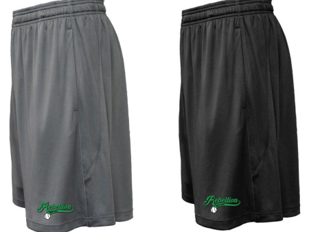 Miss Shen Rebellion - Arc Solid Unisex Athletic Shorts on Sale