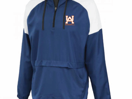 Upstate Academy Baseball Pennant 2517 Attack Anorak Pullover Jacket For Cheap