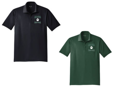 Acadia Middle School - Men s Moisture Wicking Polo Online now