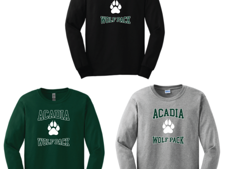 Acadia Middle School - Long Sleeve Tees Sale