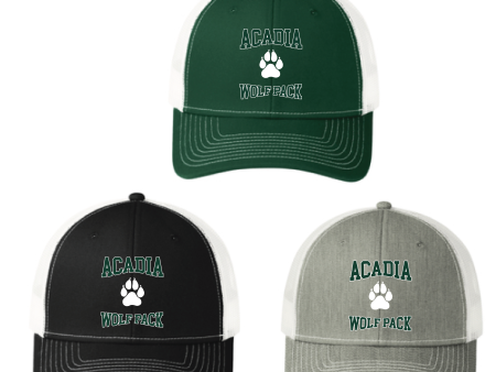 Acadia Middle School - Adjustable Trucker Hat C112 Hot on Sale