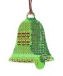 Christmas tree ornament, bell, no resin Hot on Sale