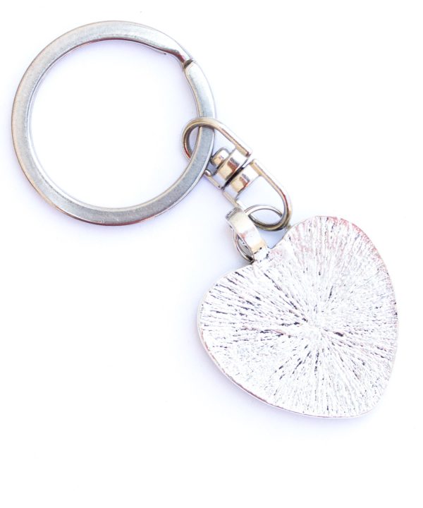 Heart key ring made of circuit board For Cheap