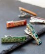 Short tie bar for a slim tie, made of circuit board Fashion