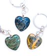 Heart keychain, resin Cheap