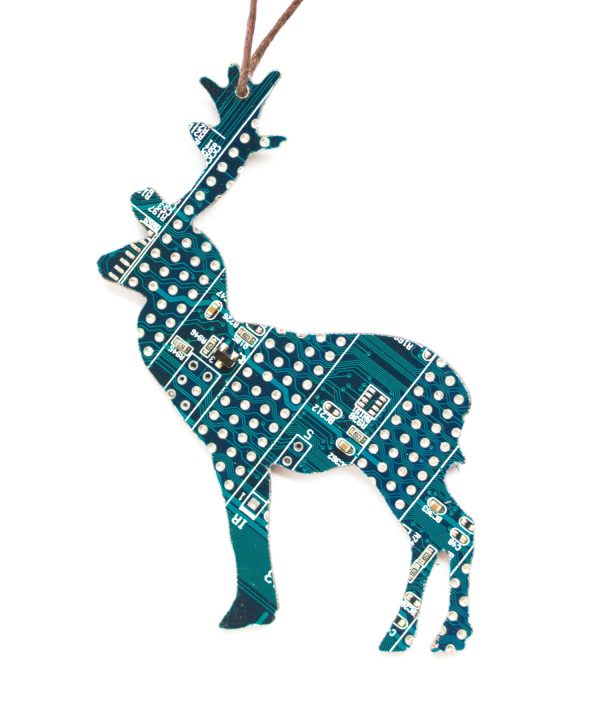 Christmas tree ornament, deer, no resin Online Sale