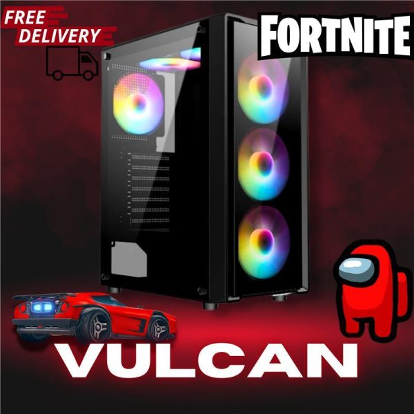 Vulcan GigaGaming RGB PC Intel i5 6th Gen   16GB RAM   500GB SSD   Win10 Fashion