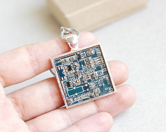 Men s keychain, circuit board keychain Sale