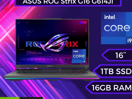 ASUS ROG Strix G16 (2023) Laptop para juegos, 16  16:10 FHD 165Hz, GeForce RTX 4070, Intel Core i9-13980HX, 32GB DDR5, 1TB PCIe SSD, Wi-Fi 6E, Windows 11, G614JI-AS94, Eclipse Gray For Cheap