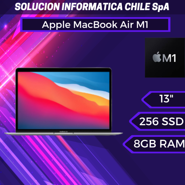 Apple MacBook Air (13  con Chip M1 CPU 8 núcleos y GPU 7 núcleos, 8GB RAM, 256 GB SSD) Discount