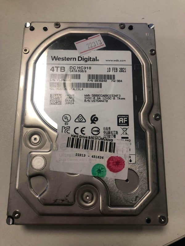 WD ULTRASTAR DC HC310 4TB HDD  3.5  SATA 6Gbps 7200 RPM 256MB Cache Cheap