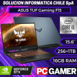 ASUS TUF F15 FX506LI - Intel Core i5-10300H, 16 GB de RAM, SSD de 256 GB + HDD de 1 TB, GTX 1650 Ti, pantalla FHD de 15,6  y 144 Hz Supply