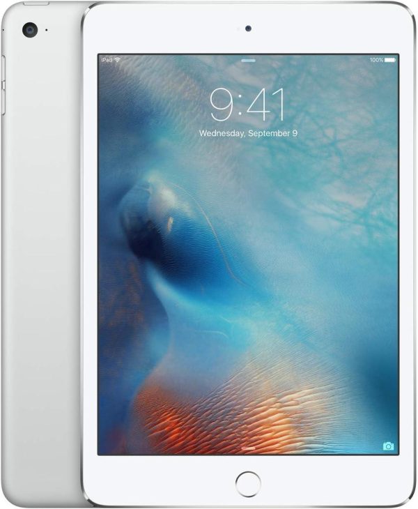 Apple iPad Mini 4 128GB 7.9  Silver WiFi For Sale