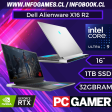 Alienware X16 R2 Pantalla QHD+ 240Hz de 16  | Intel Core Ultra i9-185H | NVIDIA GeForce RTX 4080 12GB GDDR6 | 32GB LPDDR5X RAM | 1TB SSD | Windows 11 Home Sale