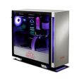 XPG Case INVADER-WHCWW Mid-Tower mITX mATX ATX 2x3.5  2+2 2.5  Retail Fashion