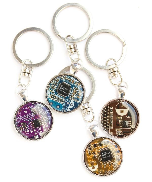 Circuit board keyring Discount