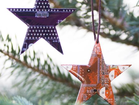 Christmas tree ornament, star, no resin Online Sale