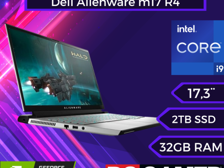 Alienware m17 R4 I9 11980HK RTX 3080 16GB DDR6 TDP 165W 17.3 FHD 120HZ 3840X2160 RAM 32 GB DDR4 3200 MHZ 2TB SSD Hot on Sale