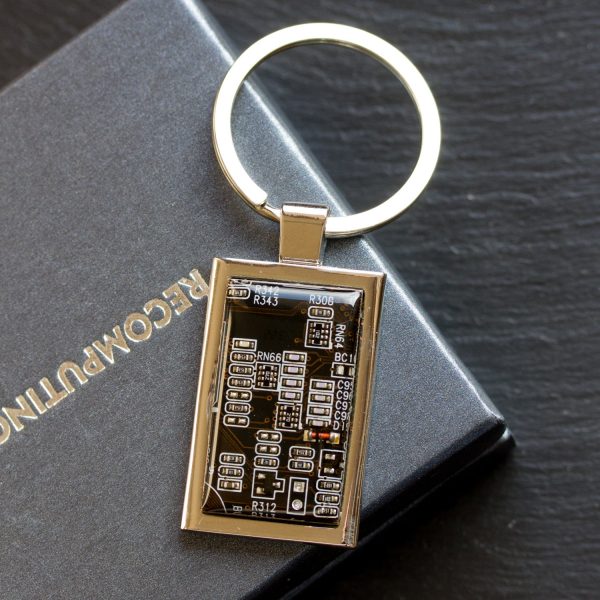 Circuit board keychain, groomsmen gift Online Sale