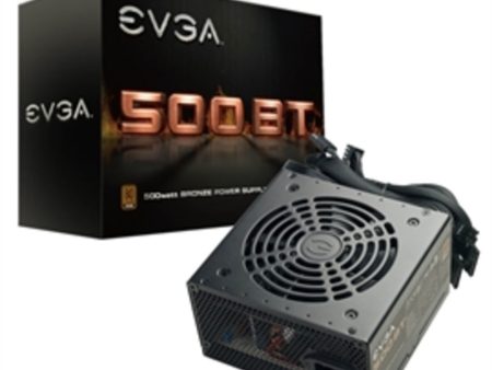 EVGA Power Supply 100-BT-0500-K1 500W 80+ BRONZE ATX PCIE PFC 120mm Fan Retail Online now