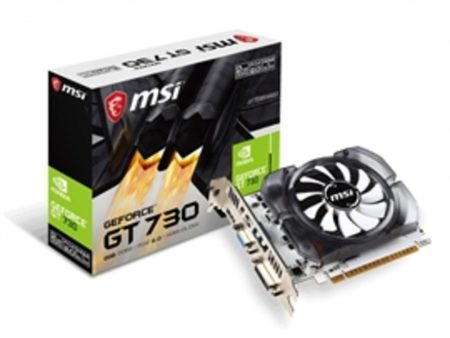 MSI Video Card G730233 GeForce GT 730 N730-2GD3V 2048MB DDR3 128Bit PCIE Retail For Cheap