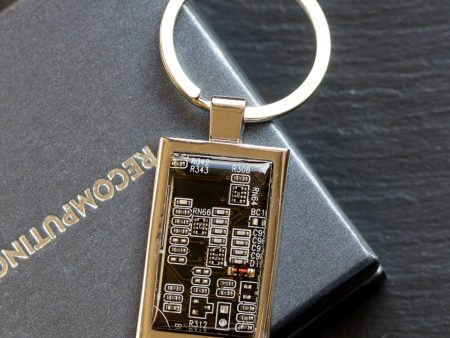 Circuit board keychain, groomsmen gift Cheap