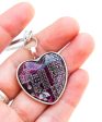 Heart keychain, resin Cheap