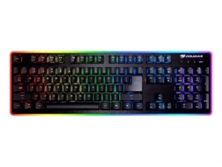 Cougar Keyboard DEATHFIRE EX Gaming Keyboard Hybrid Mechanical 7color Lighting Retail For Sale