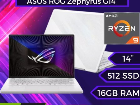 ASUS ROG Zephyrus G14 (Ryzen9 7940HS   16 GB   512 GB SSD   RTX 4060 8 GB   165 Hz) Online