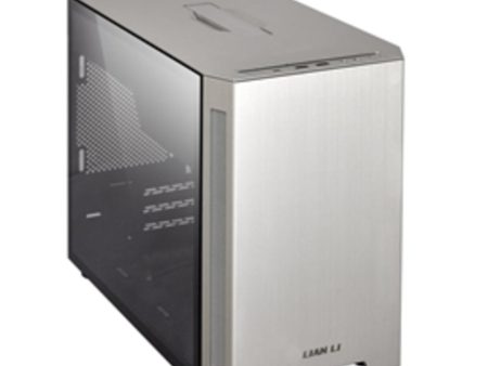 Lian-Li Case TU150WA Silver Tempered Glass 2x2.5  or 1x2.5  1x3.5  mini-ITX Retail Online Sale