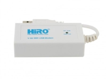 Hiro Network H50228 V92 56K External USB Modem Retail Supply