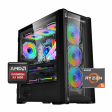 PC Gamer Halo: Ryzen 5600, SSD M.2 de 1TB, RAM 16GB, RX 6600, Wifi Online