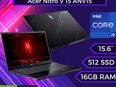 Acer Nitro Intel Core i9-13900H 16GB RAM 512GB SSD NVIDIA GeForce RTX 4060 8GB 15.6  IPS, Full HD, 1920 x 1080, 144 Hz Fashion