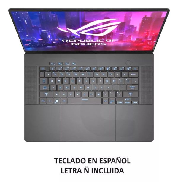 Asus ROG Zephyrus G16 Pantalla 16  2.5K (240Hz) | Intel Core Ultra 9 185H | NVIDIA GeForce RTX 4080 12GB | Eclipse Gray Online