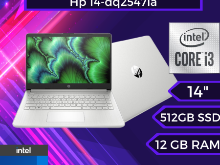 HP 14-dq2547la Intel Core i3 12GB RAM 512GB SSD For Sale