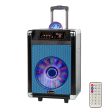 Supersonic 12 in. Portable Bluetooth DJ Speaker in Blue For Discount