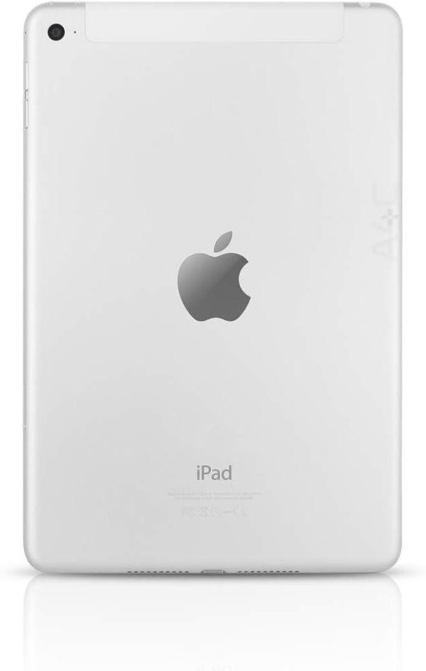 Apple iPad Mini 4 LTE 128GB 7.9  Silver Unlocked For Sale