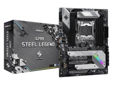 ASRock Motherboard X299 STEEL LEGEND Intel X-Series S2066 X299 Max256GB DDR4 ATX Retail Cheap