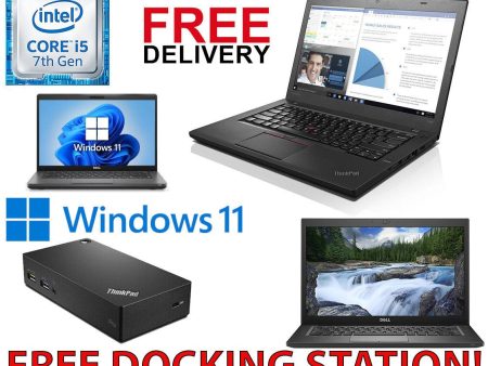 Fast Cheap Intel Core i5 7th Gen Laptop With Windows 11 8GB RAM 256GB SSD Wifi Online