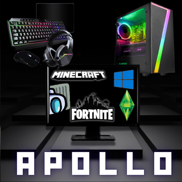 Apollo GigaGaming RGB PC Bundle Intel Core i7 6th Gen 8GB RAM 250GB SSD Win10 Fashion