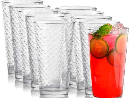 Pasabahce Horizon 10-Piece 16.75 oz. Cooler Glass Set Cheap