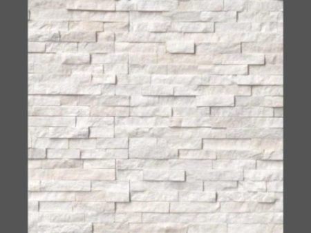 Arctic White Stacked Stone For Sale