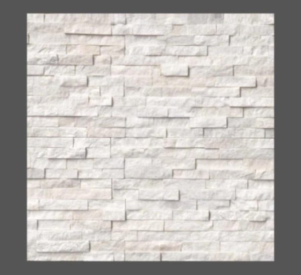 Arctic White Stacked Stone For Sale