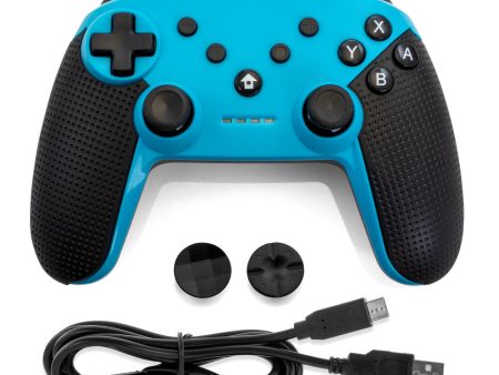 Gamefitz Wireless Controller for the Nintendo Switch in Blue Online Hot Sale