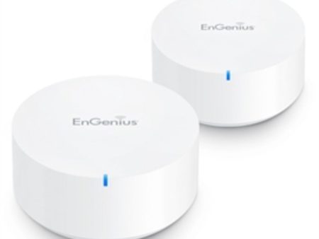 EnGenius Router Wireless ESR580-2PACK Tri-Band Smart Whole-Home Wi-Fi System AC2200 Retail Online now